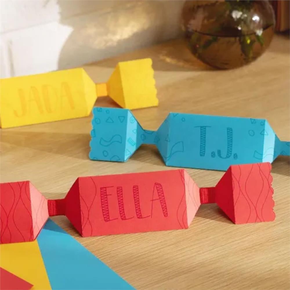 Pacote Econômico de Cartolina Cricut, Tons Brilhantes, 21,6 × 27,9 cm, 80 Folhas