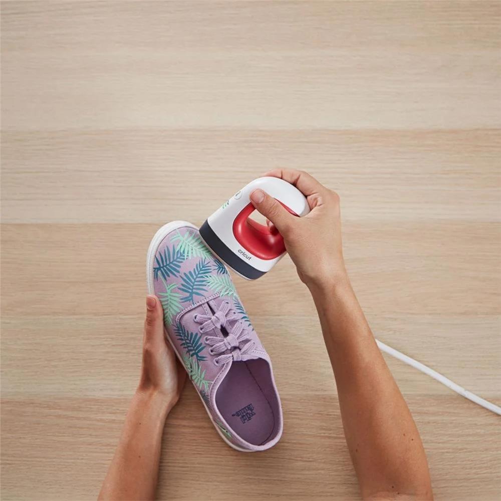 Prensa Térmica Cricut Mini EasyPress, Framboesa, Original, 220V