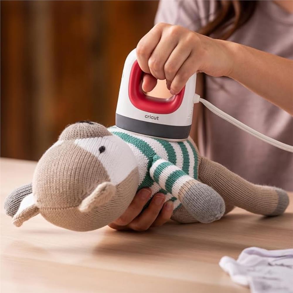 Prensa Térmica Cricut Mini EasyPress, Framboesa, Original, 220V