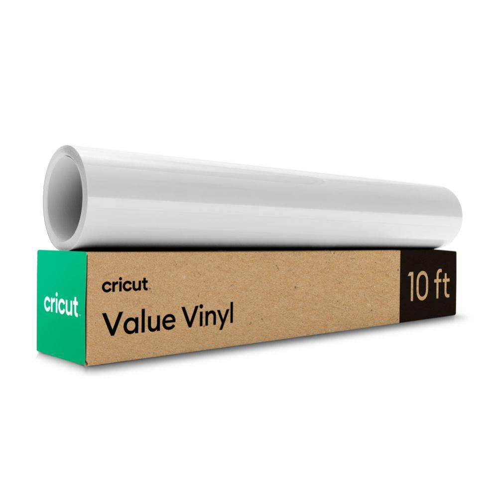 Cricut Value Vinil Permanente, Branco (30,5 cm x 3 m)