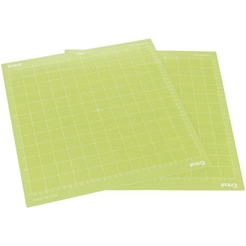 Cricut Base de Corte Fixação Padrão para Maker e Explore, Verde, 30 × 30 cm, 2 unidades