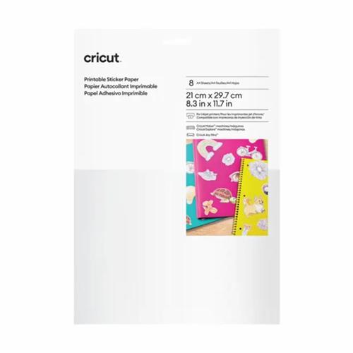 Kit Cricut Joy Xtra + Materiais Imprimíveis 8002600, Vinil termocolante, Conjunto Holográfico, Tapete, Vinil branco, Papel adesivo