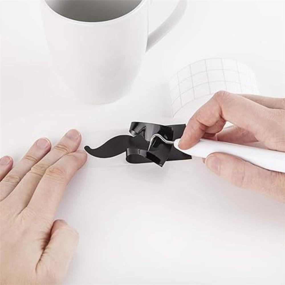 Filme de Recorte Cricut, Vinil Removível Premium 30,5 × 30,5 cm 20 Folhas, Preto e Branco