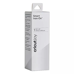 Cricut Smart Iron-On Branco - Cricut Joy - 13,9x60,9cm - 01 Unid 