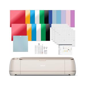 Kit Cricut Maker 4 , Máquina de Corte Inteligente Seashell , com Acessórios e Materiais