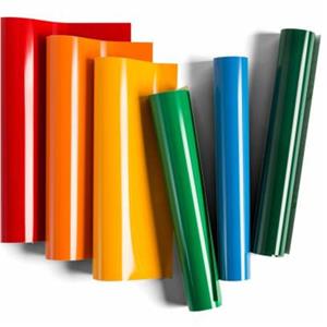 Kit Vinil Adesivo Permanente Brilhante Colors , Cricut , 30 x 30 cm , 6 Unidades