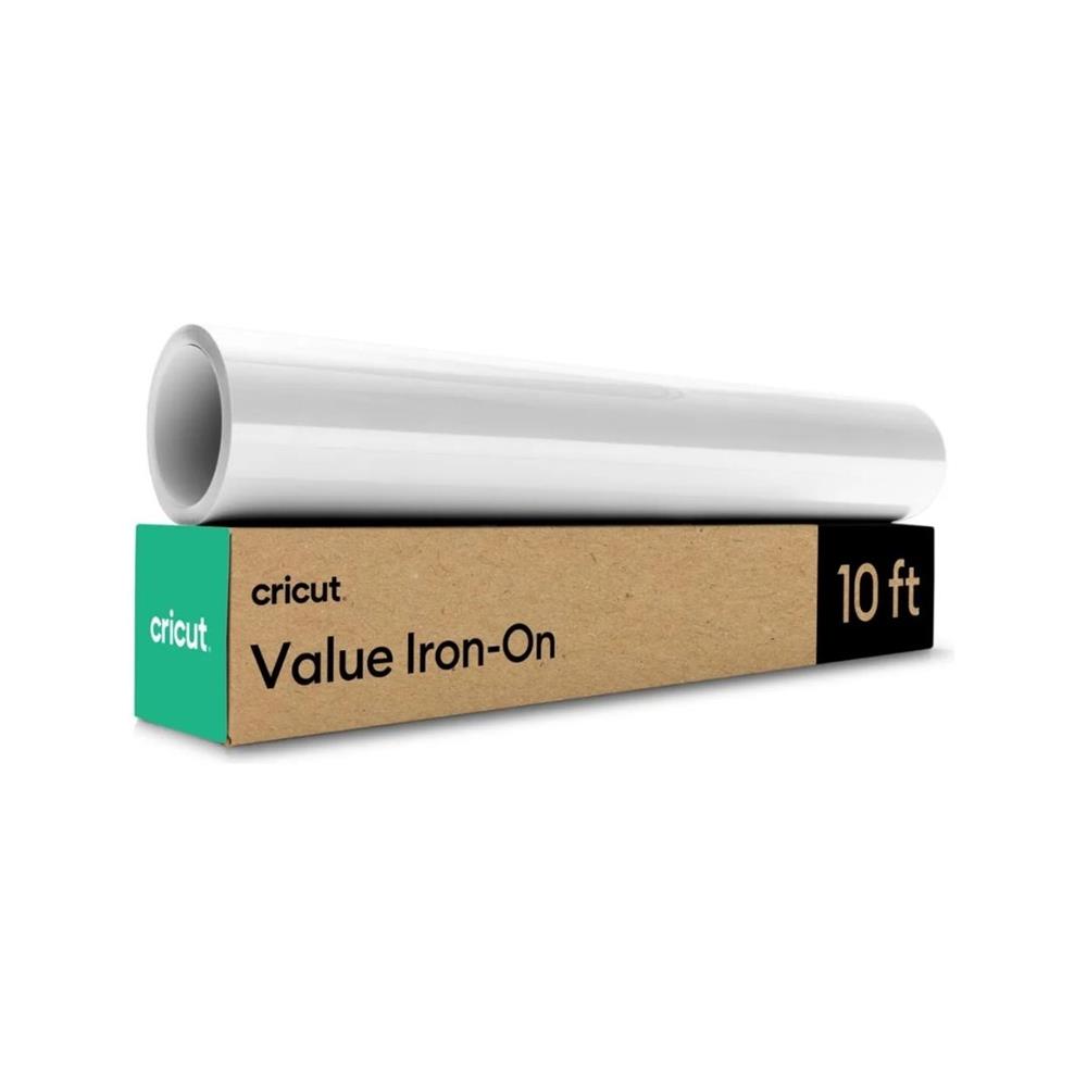 VINIL IRON-ON CRICUT BRANCO 30,5X150CM