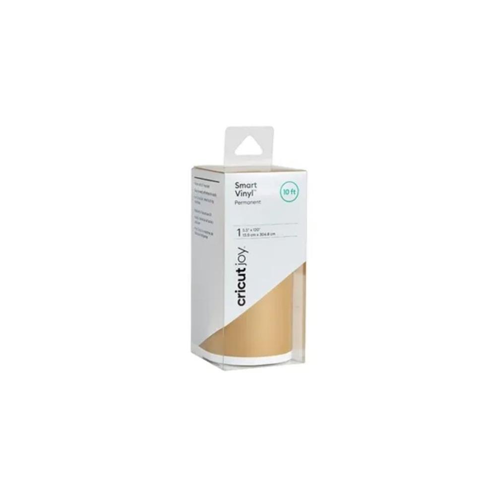 Cricut Smart Vinil Permanente para Cricut Joy , 14 cm x 122 cm , Dourado