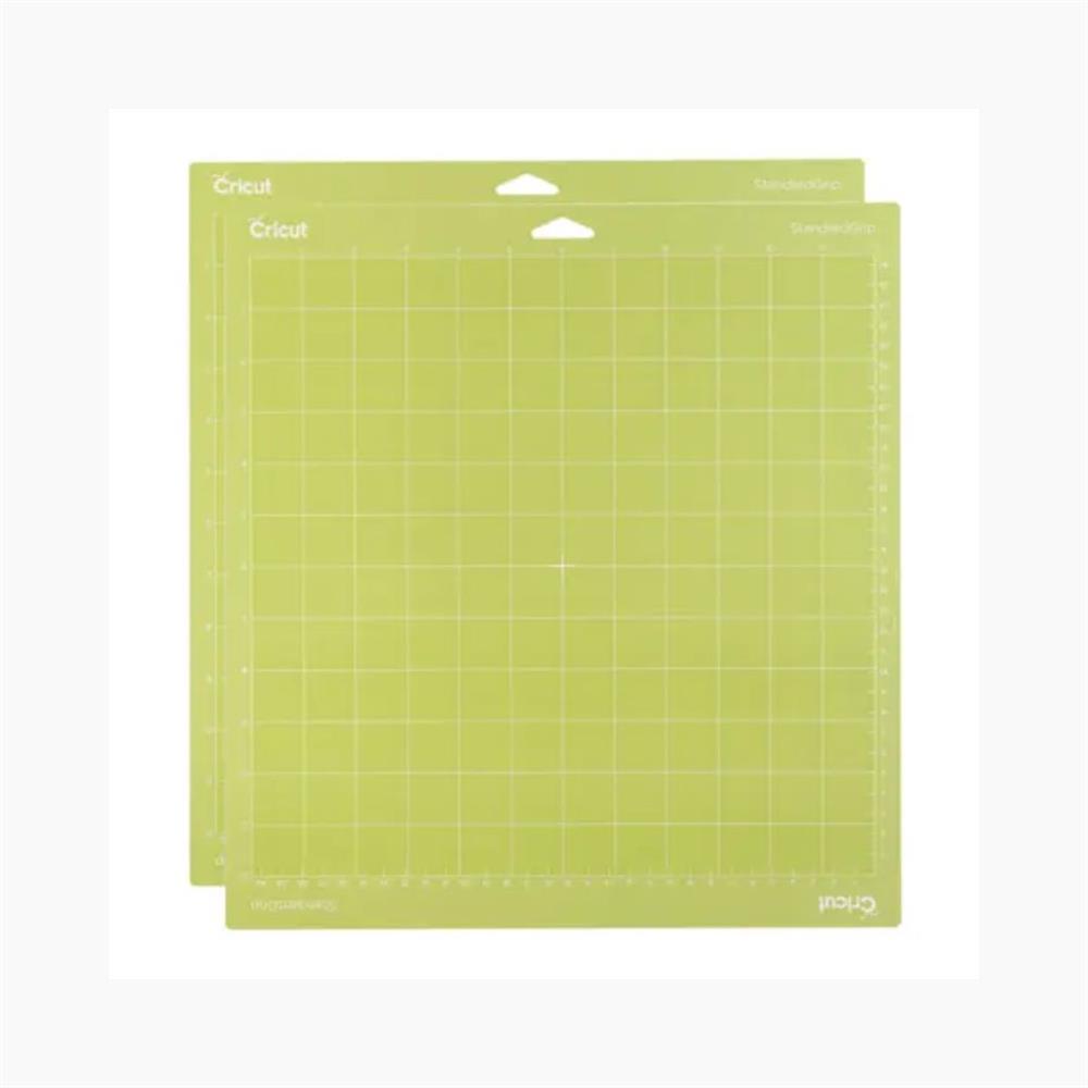 Cricut Base de Corte Fixação Padrão para Maker e Explore, Verde, 30 × 30 cm, 2 unidades