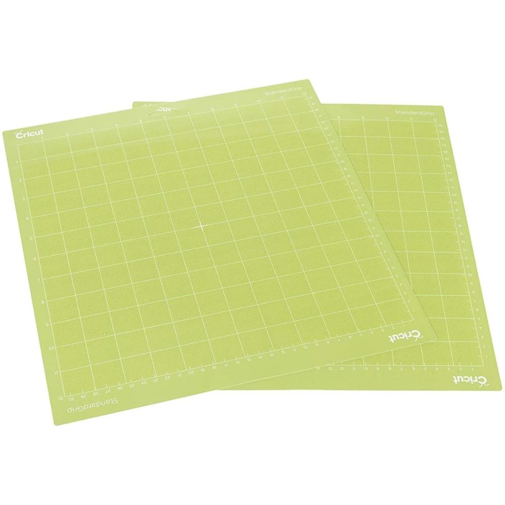 Cricut Base de Corte Fixação Padrão para Maker e Explore, Verde, 30 × 30 cm, 2 unidades