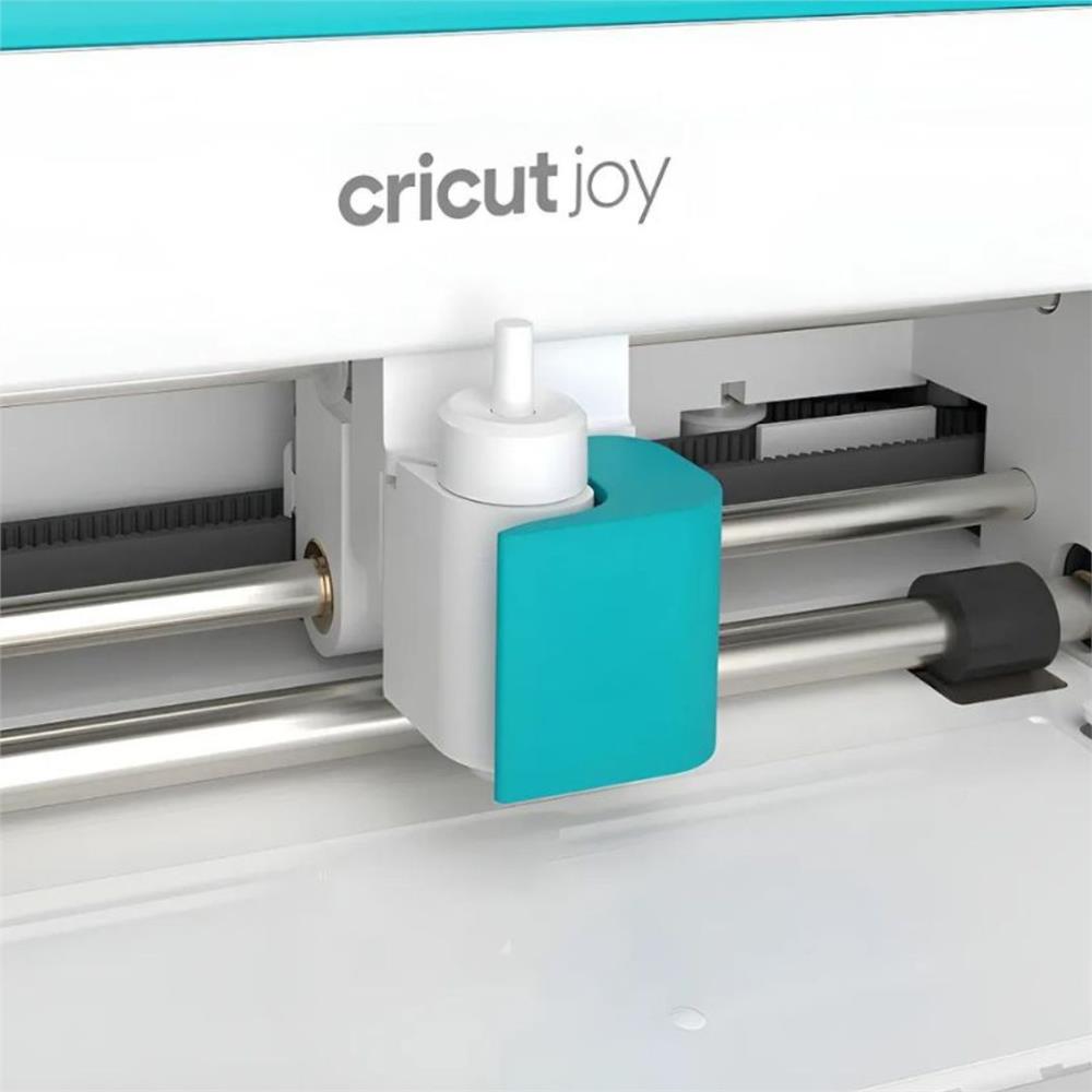 Cricut Joy Máquina de Corte Inteligente Portátil, Branco e Turquesa, Bluetooth, 110–220V, 13,9 cm de Largura de Corte